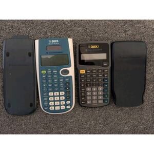 Texas Instruments TI-30XS And 30XA Set Of 2 Calculators